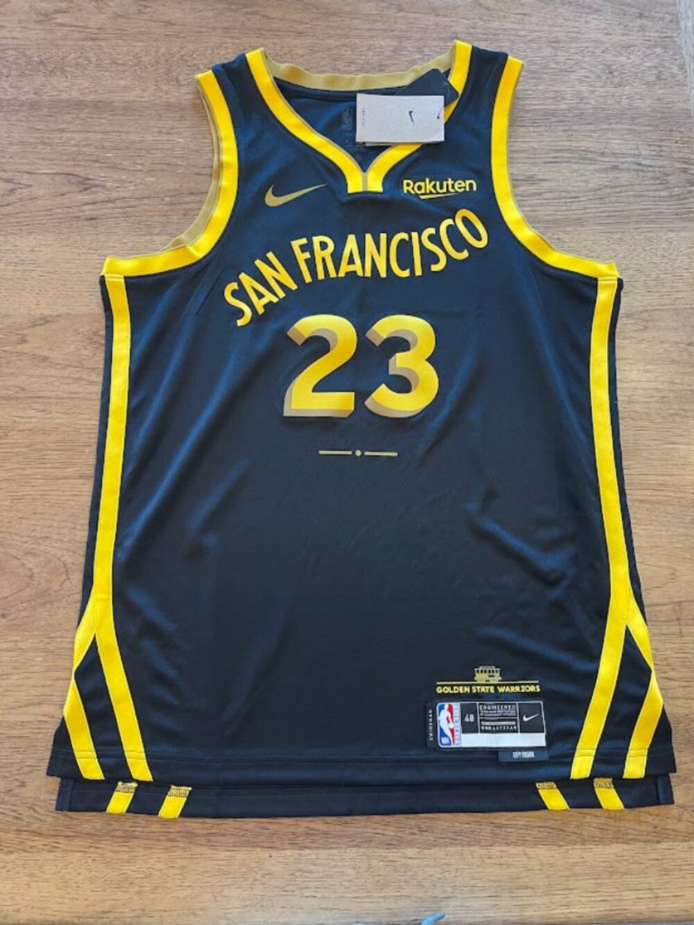 Nike Draymond Green LARGE Golden State Warriors City Edition Basketball Jersey
